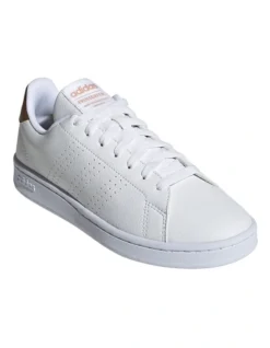 ADIDAS Advantage White Leather Lace-Up Sneaker 8 ADIDAS Advantage White Leather Lace-Up Sneaker -Myer Clothing Shop 842005540 3 720x928