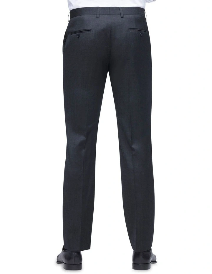 Van Heusen Slim Suit Pant Charcoal 2 Van Heusen Slim Suit Pant Charcoal - Image 2