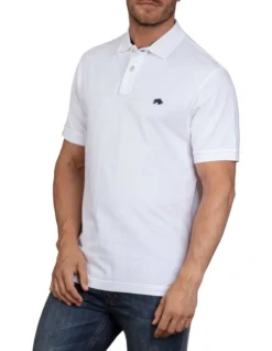 Organic Cotton Regular Fit Signature Polo White