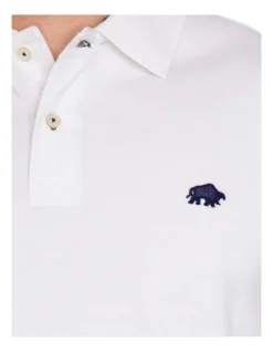 Organic Cotton Regular Fit Signature Polo White -Myer Clothing Shop 842823910 4 720x928