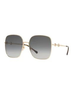 Gucci GG0879S Gold Sunglasses