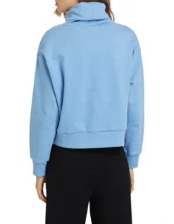 Oxford Jessica Turtle Neck Sweatshirt Blue -Myer Clothing Shop 843198850 3 720x928