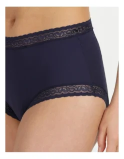 SOHO Smooth Lace Brief In Navy -Myer Clothing Shop 843917410 843990220 4 720x928