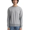 Gant Original Crew Neck Sweat In Grey