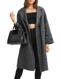 Rumour Has It Oversized Wool Blend Coat -Myer Clothing Shop 846886960 5 720x928