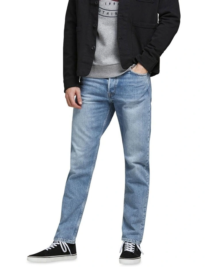 Jack & Jones Chris Loose Fit Jeans Blue 1 Jack & Jones Chris Loose Fit Jeans Blue