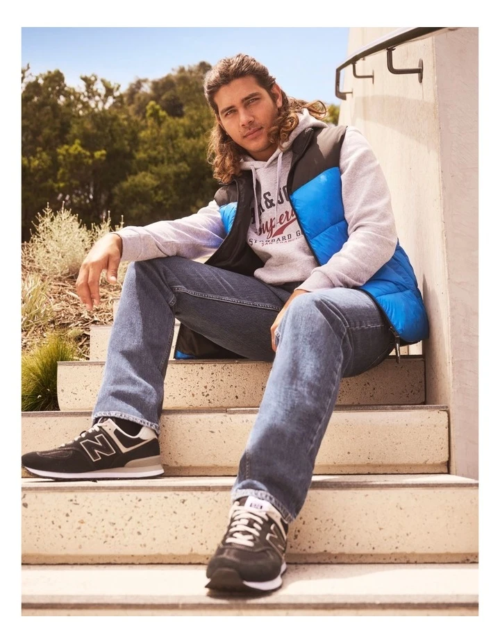 Jack & Jones Chris Loose Fit Jeans Blue 2 Jack & Jones Chris Loose Fit Jeans Blue - Image 2