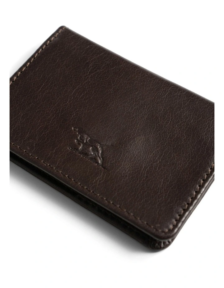 Lewis Tops Track Card Holder In Chocolate Brown 5 Lewis Tops Track Card Holder In Chocolate Brown - Image 5
