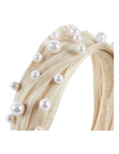 Pearl On Sinamay Cream Headband Hair Accessory -Myer Clothing Shop 847241560 847243990 3 720x928