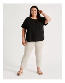 Regatta Wardrobe Staple Stretch Crop Pant Cream