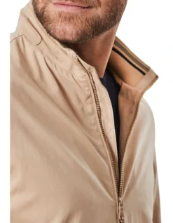 Soft Touch Harrington Bomber Jacket Tan -Myer Clothing Shop 847842220 4 720x928