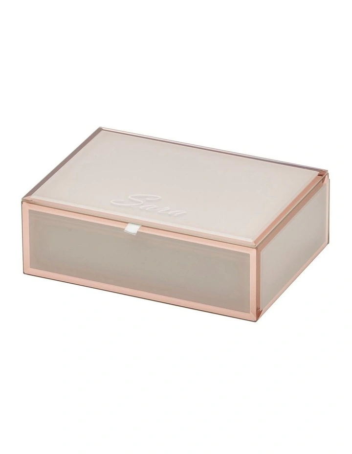 Sara Blush Medium Jewellery Box 1 Sara Blush Medium Jewellery Box