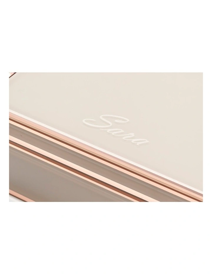 Sara Blush Medium Jewellery Box 3 Sara Blush Medium Jewellery Box - Image 3