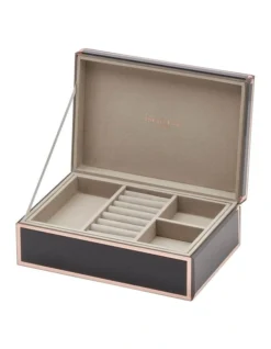 Sara Black Large Jewellery Box 8 Sara Black Large Jewellery Box -Myer Clothing Shop 847858060 3 720x928