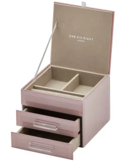 Gabriella Dusty Rose Small Jewellery Box