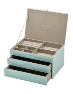 Gabriella Mint Xl Jewellery Box