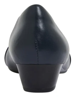 Saturn Heeled Shoes In Navy Leather -Myer Clothing Shop 848482030 5 720x928