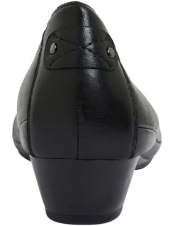 Shannon Heeled Shoes In Black Leather -Myer Clothing Shop 848482660 5 720x928