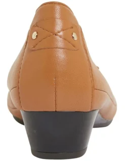 Shannon Heeled Shoes In Tan Leather -Myer Clothing Shop 848482930 5 720x928