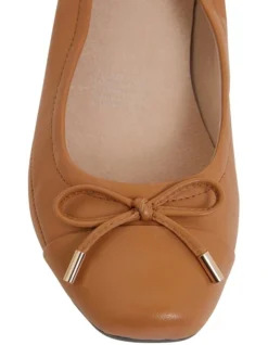 Shannon Heeled Shoes In Tan Leather -Myer Clothing Shop 848482930 7 720x928