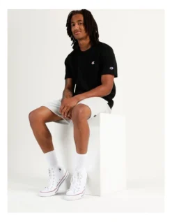 Champion C Logo Heritage Tee Black -Myer Clothing Shop 848792170 6 720x928
