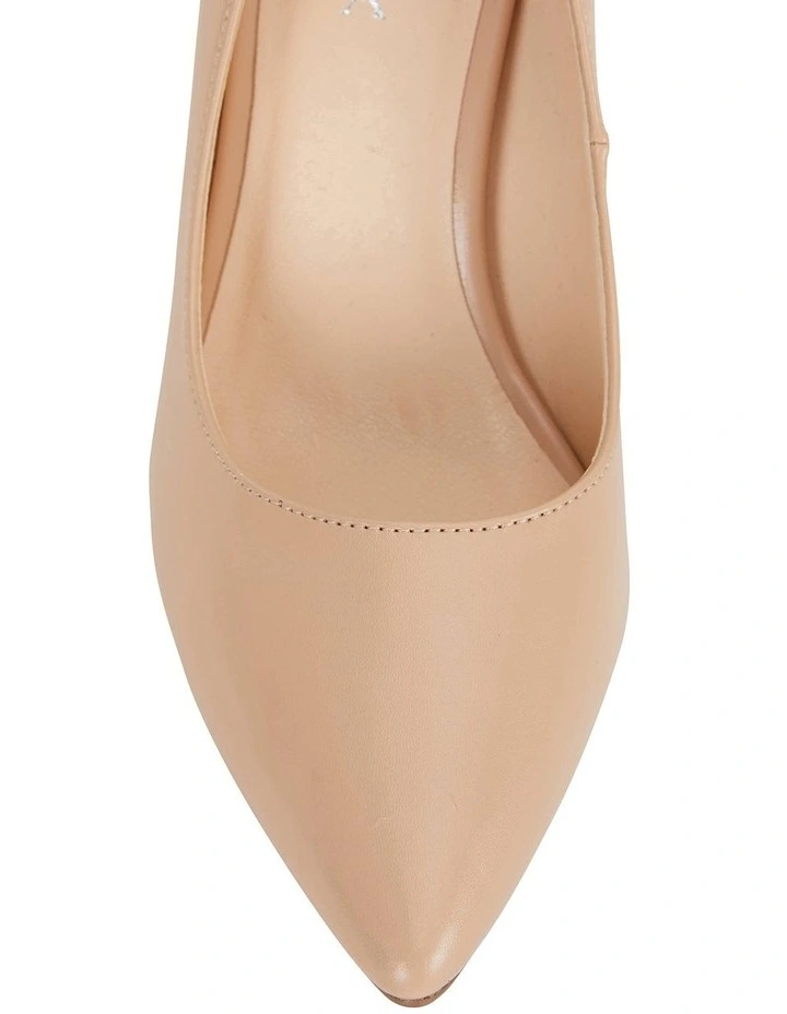 Wild Nude Smooth Heeled Shoes 6 Wild Nude Smooth Heeled Shoes - Image 6