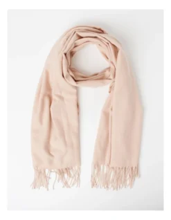 Basque Pashminetta Scarf In Champagne