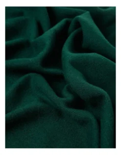 Basque Pashminetta Scarf In Forest -Myer Clothing Shop 849222730 966990160 5 720x928