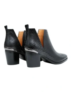 Austin Croc Embossed Ankle Boot -Myer Clothing Shop 849503350 3 720x928
