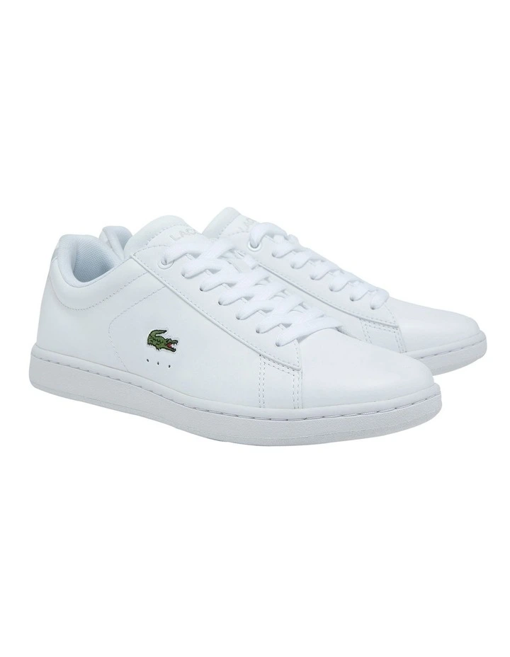 Lacoste Carnaby Evo White Lace-Up Sneaker 2 Lacoste Carnaby Evo White Lace-Up Sneaker - Image 2