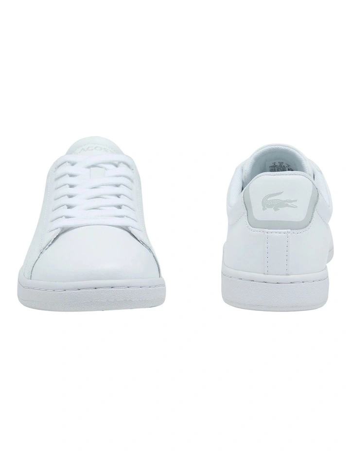 Lacoste Carnaby Evo White Lace-Up Sneaker 5 Lacoste Carnaby Evo White Lace-Up Sneaker - Image 5