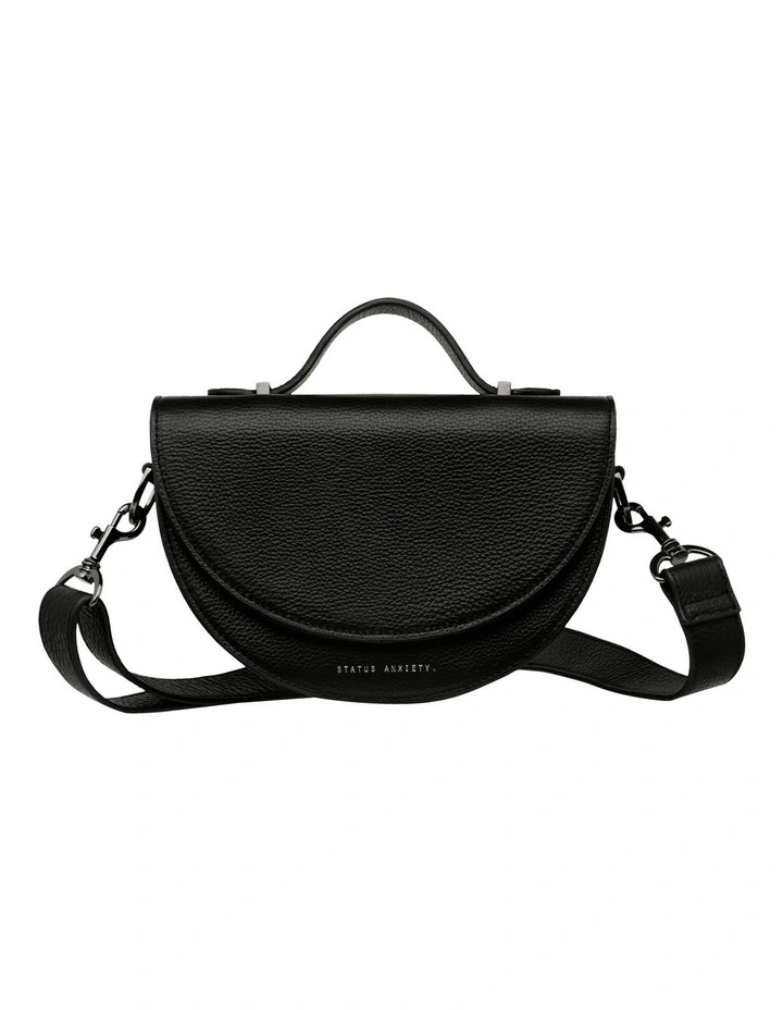 All Nighter Black Saddle Crossbody Bag 1 All Nighter Black Saddle Crossbody Bag