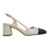 Chapter Black Glove / Ivory Heeled Shoes