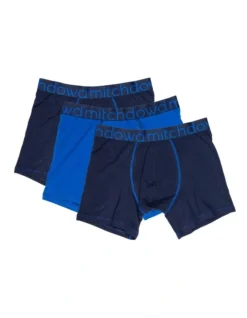 Room To Move Trunks Navy 3 Pack