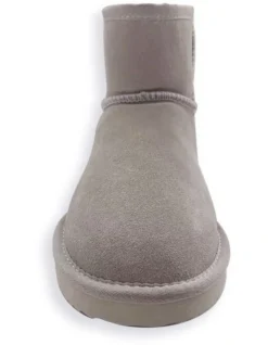 Short Sheepskin Ankle Boot In Light Grey 11 Short Sheepskin Ankle Boot In Light Grey -Myer Clothing Shop 851401900 5 720x928