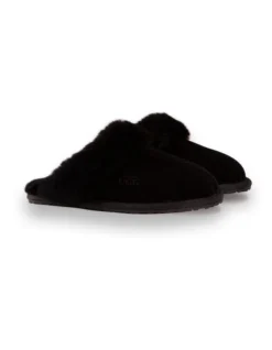 AUS WOOLI UGG UNISEX SHEEPSKIN WOOL SHELLEY Slippers Black -Myer Clothing Shop 851402890 6 720x928