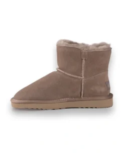 AUS WOOLI UGG SHORT SHEEPSKIN BUTTON BOOT Li Ght Grey -Myer Clothing Shop 851403430 4 720x928