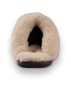AUS WOOLI UGG UNISEX SHEEPSKIN WOOL SHELLEY Slippers Dark Grey -Myer Clothing Shop 851403610 3 720x928