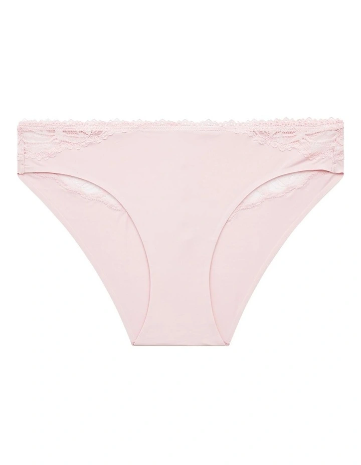 Calvin Klein Seductive Comfort Lotus Floral Bikini Brief Pink 5 Calvin Klein Seductive Comfort Lotus Floral Bikini Brief Pink - Image 5