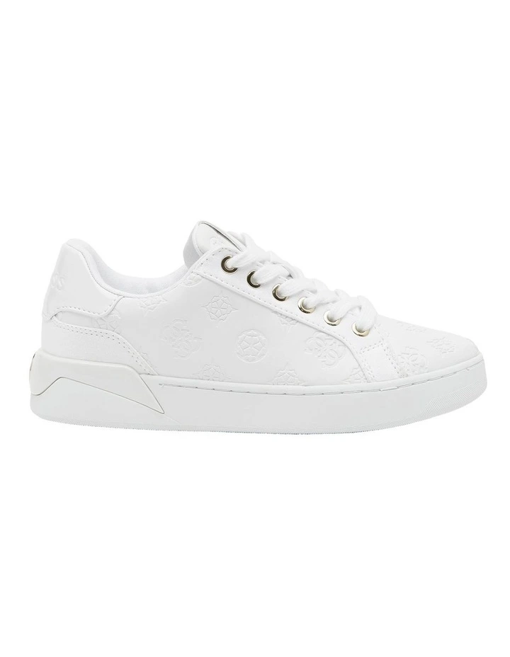 Guess Rheaa-a White Sneaker 1 Guess Rheaa-a White Sneaker