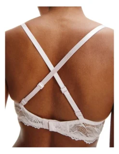 Calvin Klein Seductive Comfort Lotus Floral Push-Up T-Shirt Bra Pink -Myer Clothing Shop 851722120 4 4 720x928