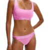 Calvin Klein Modern Structure Bralette Hollywood Pink
