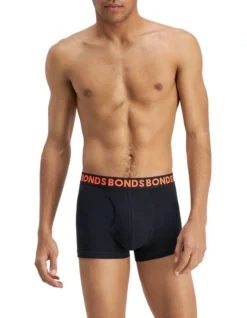 Bonds Everyday Plain Trunks 3 Pack In Black -Myer Clothing Shop 851862340 6 720x928