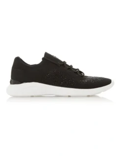 Dune London Easy Lace Up Black