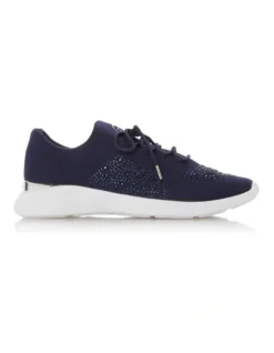Dune London Easy Lace Up Navy