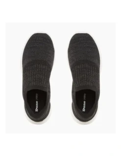 Dune London Easy Slip On Black Fabric 9 Dune London Easy Slip On Black Fabric -Myer Clothing Shop 852580630 3 720x928