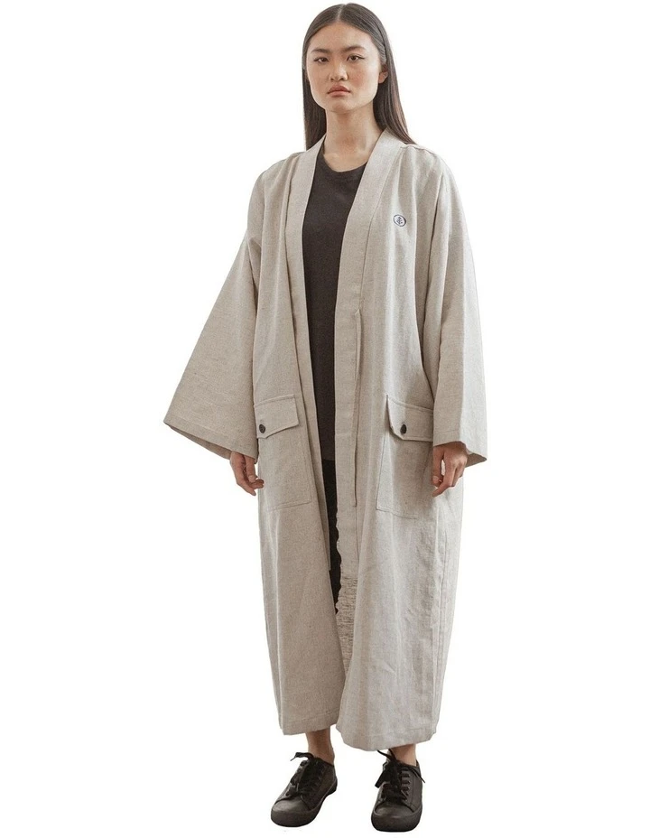 Edo Unisex Long Overcoat 1 Edo Unisex Long Overcoat