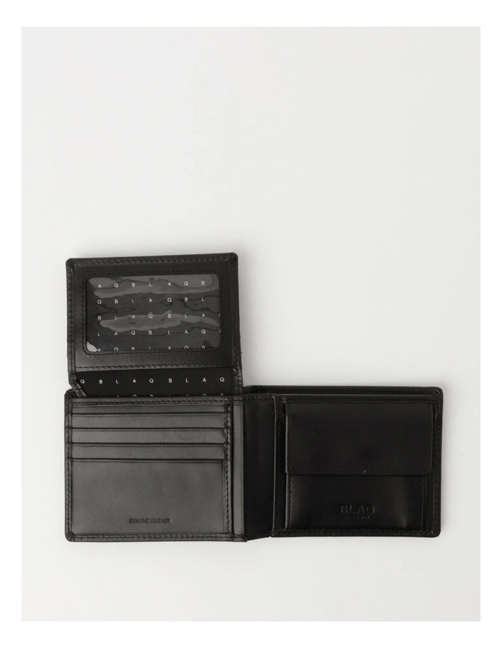 Black L Fold Coin Purse Wallet 2 Black L Fold Coin Purse Wallet - Image 2