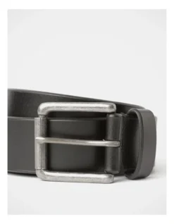 Casual Black Leather Belt -Myer Clothing Shop 853395310 3 2 720x928