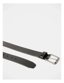Casual Black Leather Belt -Myer Clothing Shop 853395310 4 2 720x928